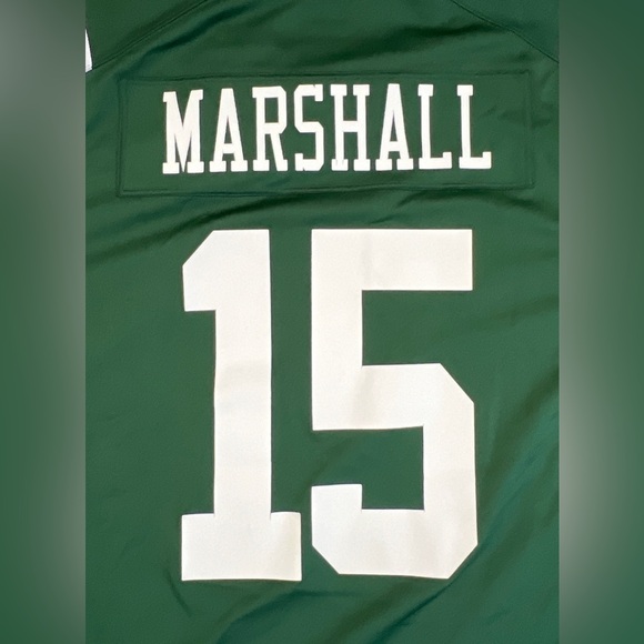 New York Jets Jersey Men’s Size XL Nike Brandon Marshall On-Field Football Green - Picture 7 of 8